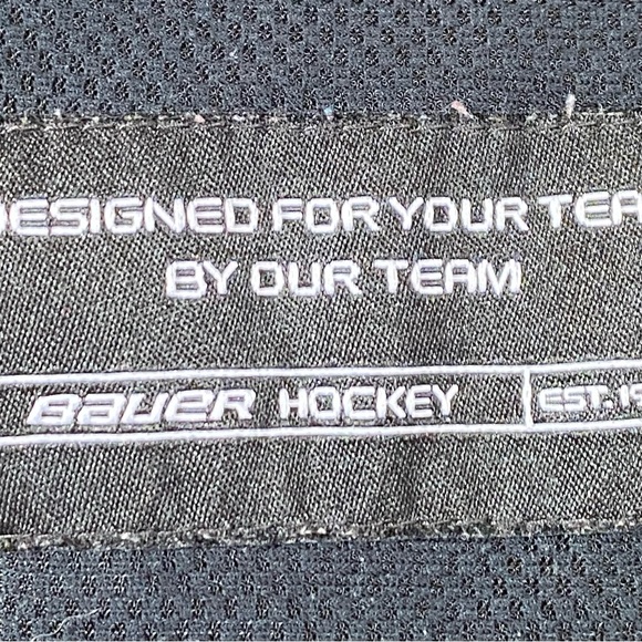 Bauer Black Team Jacket - Top Gun Hockey, Size Youth M - Picture 10 of 12